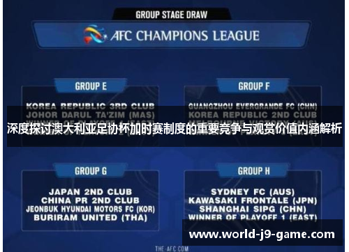深度探讨澳大利亚足协杯加时赛制度的重要竞争与观赏价值内涵解析 深度探讨澳大利亚足协杯加时赛制度的重要竞争与观赏价值内涵解析